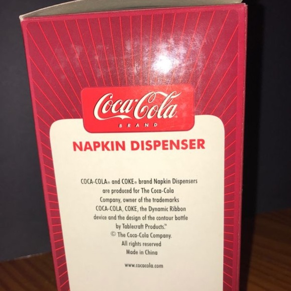 Coca Cola Napkin Dispenser - Picture 7 of 7